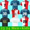 23 24 Gimenez Geertruida Kokcu Danilo Soccer Jerseys Home Away Third Trauner 22 Men Kids Football Shird Kid Kits Hartman 5 Paixao Taabouni Timber