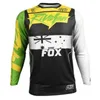 2023 Men's T-shirts Fox Summer Mountainous Biking Off Road Motorcycle Speed Descent Riding Suit Mtb Quick Dry Long