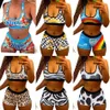 Designer dames badmode 2-delige broek set vest en shorts zomer bikini outfits mode sweatshirt slank ademend fitness swimsu323n