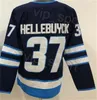 Męskie hokej 37 Connor Hellebuyck koszul