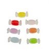 Decorative Flowers 100/50pc Summer Color Kawaii Candy Resin Charms Pieces Jewelry DIY Earring Making Finding