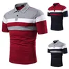 Moda Uomo Striped Slim Fit Tshirt Abbigliamento Estate Streetwear Casual T-shirt da uomo CY200515302k