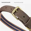 Dog Collars Genuine Leather Pet Collar High Quality Premium Designer Accessories S M L