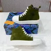Buty designerskie Time Out Sneakers Platforma zamszowa moda gumowa podeszła podeszwa rozmiar 35-40 z oryginalnym pudełkiem