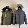 Herrarna ner parkas män parka ner jackor kanadensiska vinterpuffer huva tjock wyndham kappjacka herrar herrar värmer kalla rockar skydd vindtät utkläder xs-3xlbtu5