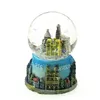 Kylmagneter Snow Crystal Ball Kylskåp Magneter Italien Österrike Tyskland Schweiz Grekland Franska Belgien Spanien Turism Souvenir 231007