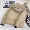 Bur inverno para baixo casacos parkas jaquetas femininas puffer designer carta jaquetas ao ar livre moda de rua à prova de vento quente respirável impermeável casaco espessado