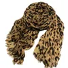 luxury-autumn winter new leopard tassel wrinkles casual wild ladies scarf classic print pattern cotton creasing Scarf big size 200291U