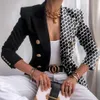 Women's Suits & Blazers Autumn Fashion Turn-Down Collar Women Outerwear Office Lady Elegant Butterfly Print Blazer Coat Sprin292W