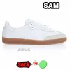 Designer Casual Shoes Cloud White Core Black Gum Classic Flat Skate Leather Sneakers For Mens Womens Utility Walking Trainers