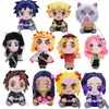 Muñecos de peluche Devil's Blade Anime Juguete de peluche Lindo Dolsl Demon Slayer Manga Doll Kimetsu No Yaiba Tanjirou Nezuko Regalo para niños Decoración 231007