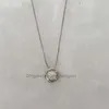 Colar de luxo pingente zircônia 11mm colares para fora jewlery designer completo pav cúbico gelado para mulheres entrelaçados design personalizado q322