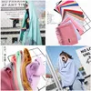 Sciarpa solida di modo delle donne Cashmere morbido inverno sciarpe calde Hijab femminile lunga fascia scialle avvolge Bandana Foulard