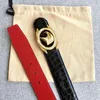 Moda Clásico Hombres Cinturones de diseñador Para mujer Para hombre Casual Hebilla lisa Cinturón reversible de lujo Ancho 3.8 cm Con tamaños de caja 100 -125 CM