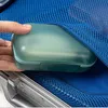 Portable Travel Hiking Soap Box Case Dish Container Savers Holder Dishes Organizer Waterproof Leakproof Shower Bathroom Outdoor Camping Gym Business Trip HW0100