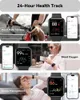 Smartwatch für Herren und Damen, Alexa-in-Fitnessuhr