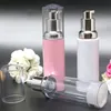 40 ml Airless Bottle Vacuum Pump Lotion Cosmetic Container som används för resefyllningsbara flaskor Fast frakt F732 JRAIT