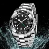 Högkvalitativ tillverkare Mens Watch Ceramic Bezel Armband armbandsur 2813 Rörelse Mekaniska automatiska män Montre Man Waterproof Sapphire Watches With Box