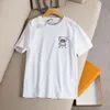 Partihandel designer män kvinnor t-shirt moschi sommar lyxvarumärken nya tees tecknad nallebjörn bomull rund hals för utomhus fritid par kläder toppar skjorta