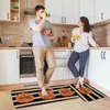 Carpets Halloween Pumpkin Kitchen Carpet Printed Rug For Living Room Bath Mats Anti-Slip Home Decor Doormat Entrance Door L5