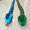 Giocattolo di decompressione per bambini Peluche simulazione colore Serpente Baby Kids Farcito Regalo di Natale Evil 231007