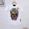 Phillip Plain Men designer PP Skull Diamond t-shirt à manches courtes Dollar Brown Bear Brand tee O-Neck haute qualité Skulls TShirt tee276z