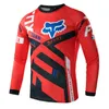 2023 Men's T-shirts Fox Selling Speed Reducing Suit Dry Mountain Cycling Summer Off-road Motorcycle Racing Long Sleeved