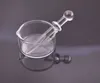Narguilé verre cire plat Dabber ensemble d'outils travaillé concentré huile anneau cendrier plats pour Mini Micro tuyaux en verre Kit