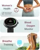 Smart Watch for Women IP68 Waterproof, Round Women S Watch for iOS Android Telefony Fitness Tracker