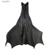 Tema traje feminino vampiro morcego vem adulto cosplay macacão halloween fantasia vestido outfitl231007