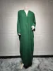 Ubranie etniczne Abayas Dubai Turcja muzułmańska sukienka Kaftan afrykańskie maxi sukienki dla kobiet vestido szatę Musulman de islam 2023