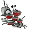 Andra middagar TRAMONTINA PRIMAWARE 18 Piece Non-Stick Cookware Set Steel Gray Drop Delivery Home Garden Kök Matsal DHS5D