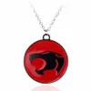 Ожерелье Whole Thundercats в стиле аниме Thunder Cats с металлическим кулоном и логотипом Jewelry1256R