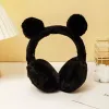 Soft Plush Ear Warmer Winter Warm Earmuffs For Women Students Fashion Solid Earflap Outdoor Cold Protection Ear-Muffs Ear Cover