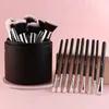 Outils de maquillage BEILI pinceaux professionnels de haute qualité pour fond de teint poudre Contour fard à paupières ensemble de mélange avec étui 231006