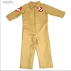 Theme Costume Kid Halloween Comes Movie Theme Ghostbusters uniform Cosplay Clothing Jumpsuit Bag Suitable Adult And 3-15 Years ChildrenL231007