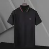 2023 Marke Designer Streifen Poloshirt T-Shirts Schlange Polos Biene Blumenstickerei Herren High Street Fashion Pferd Polo T-Shirt2642