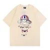 Fashion men's wear Kith new summer Korean version loose ins fashion short sleeve T-shirt high street hot air balloon and women's couple's tops