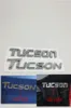 Per Hyundai Tucson Baule posteriore Portellone posteriore Distintivo dell'emblema Logo Targhetta Adesivi cromati1289559