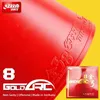 Tafeltennisrubbers Gold Arc 8 rubber niet-kleverige gele taartspons GoldArc Ping Pong Professional Made In Germany 231006