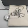 Collier de créateur de bijoux pour femmes, classique de luxe, à la mode, fermoir de maison, cadeau de fête, 2023