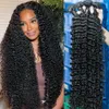 Spitze Perücken Luvin 28 30 32 40 Zoll Brasilianische Lose Tiefe Welle Menschliches Haar Bundles Remy Wasser Lockige Bundles Weaves angebote Großhandel tissage 231007