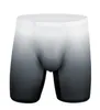 Underbyxor 2024 Design Long Legging Sport Boxer Underwear U Cock Pouch Sexig Casual Boxershorts