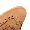 Slippers Vintage Platte Oxfords Zwart Beige PU Ronde Neus Lage Vierkante Hak Brogues Casual Kantoor Feest Veterschoenen Dames Geklede Schoenen 231006