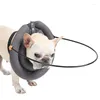 Hundhalsar Blind Halo Harness Pet Guiding Device justerbar för en anpassad passform för skyddsbyggnad Anticollision Ring