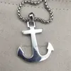 Women for Necklace Anchor Pendant Amulet Necklaces Luxury Jewlery Designer Fine Jewerly Without Stone Good Quality No Lose Color Free fashion Shipping