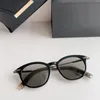Ny modedesign Round-Shape Cat Eye Solglasögon 402 Acetatram Enkel och populär stil mångsidig UV400-linsskyddsglasögon