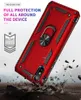 Hot Items Modern Stylish Metal Ring Phone Case for Samsung Galaxy A71 Magnetic Back Cover Case for A51 for iPhone