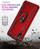 Articoli caldi Custodia per telefono moderna ed elegante con anello in metallo per Samsung Galaxy A71 Custodia con cover posteriore magnetica per A51 per iPhone