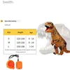 Tema kostym barn vuxna unisex bord dinosaurie tyrannosaurus rex cosplay come barn dagis performance halloween carnivall231007